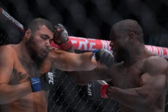 October 3, 2026, Salt Lake City, Utah, USA: ANTHONY WINT defeated LUCAS ARMAND by TKO strikes at 0:23 of Round 1 during UFC 332 at the Delta Arena in Utah. Salt Lake City USA - ZUMAo117 20261003_zsp_o117_046 Copyright: xMikaelxOnax