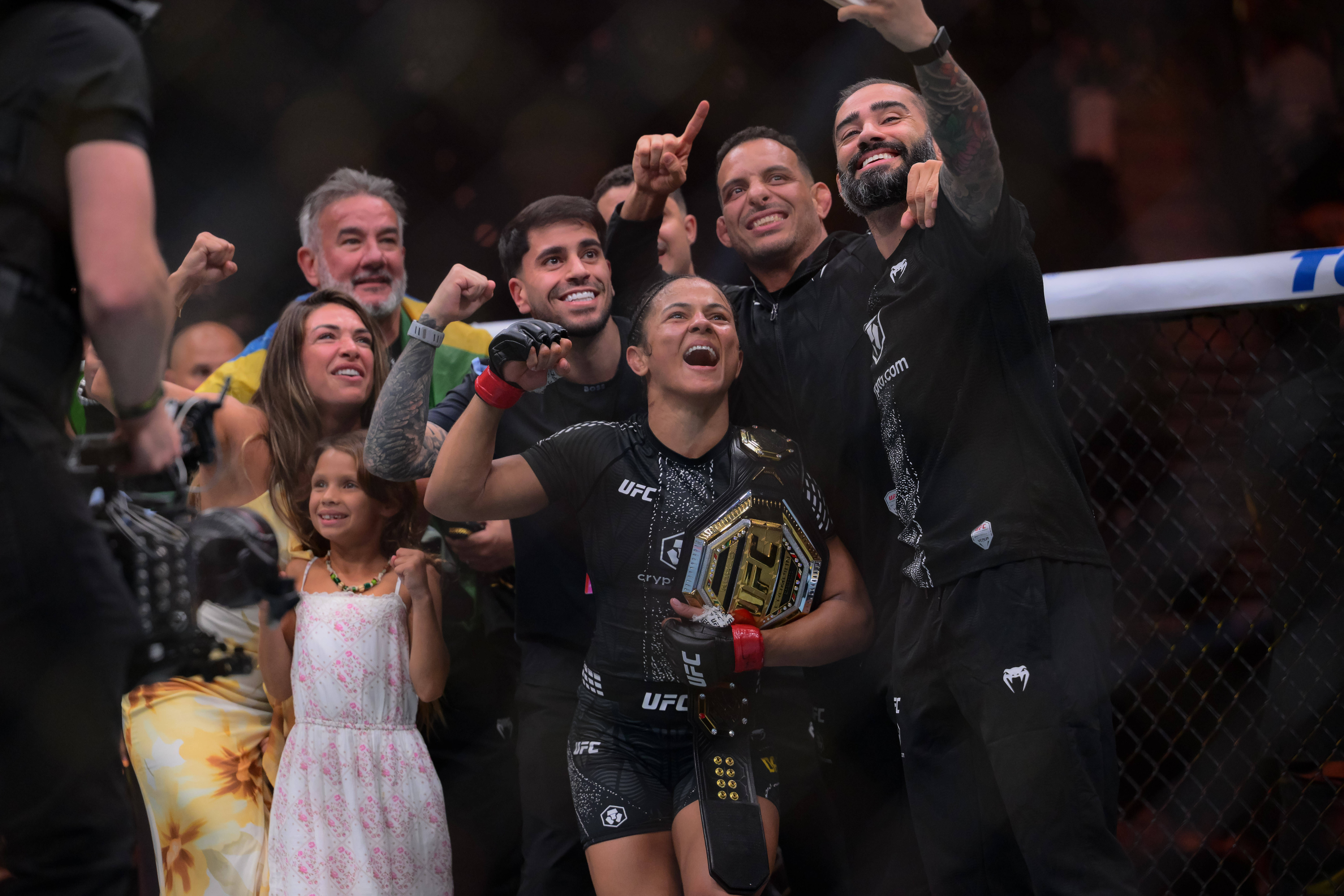 October 3, 2026, Salt Lake City, Utah, USA: NATALIA SILVA defeated WANG CONG by unanimous decision 48-47, 48-47, 49-46 during UFC 332 at the Delta Arena in Salt Lake City. Salt Lake City USA - ZUMAo117 20261003_zsp_o117_160 Copyright: xMikaelxOnax