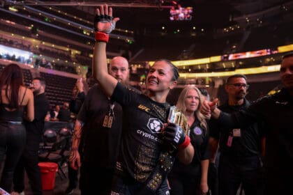 October 3, 2026, Salt Lake City, Utah, USA: NATALIA SILVA defeated WANG CONG by unanimous decision 48-47, 48-47, 49-46 during UFC 332 at the Delta Arena in Salt Lake City. Salt Lake City USA - ZUMAo117 20261003_zsp_o117_208 Copyright: xMikaelxOnax