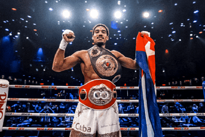 Do you know this man? It's time to get familiar with IBF World Super Middleweight champion Osleys Iglesias. Photo: Eye of the Tiger